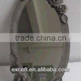 Antique French Style Oval Wall Mirrors