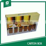 Flat Pack Storage Box Beer Bottle Cartons
