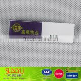Customized Company Work Number Card Acrylic Work Card With Printed Logo
