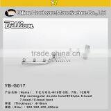 China Factory Slotted Wall Cloth Hanger Metal Hooks With 7 Balls for Clothing