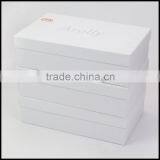 Flip Wood Paint Transparent Skylight Jewelry Ring Earrings Necklace Gold and Silver Custom Packaging bo thumbnail-5