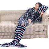 2016 Adult Child Plush Softextile Mermaid Blanket Softtextile Blanket Mermaid Mermaid Tail Blanket thumbnail-5