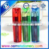 Promotional 3.5 Inch 6pcs Color Drawing Pencil in PP Tube
