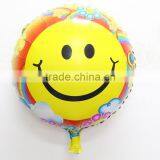 2015 New Design 18 Inch Smiling Face Foil Helium Toy Balloons thumbnail-2