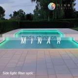 Diameter 8mm Side Light Fiber Optic Cable, Fiber Optic Side Glow Cable Lighting thumbnail-4