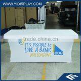 Elegant Decorative Spandex Rosette Table Cloth