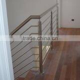 Horizonal Bars Railing With Stainless Handrail thumbnail-1