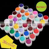 Hot Sale 36 Colors Pure Color Gel uv