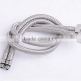 Braided faucet supply hose