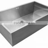 Small Kitchen Designs Handmade Stainless Steel Kitchen Sink With Drainer 3018A thumbnail-2