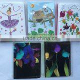 64K Pocket Hard Paper Cover Notebooks With Foil or Glitter