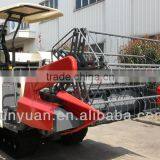 Crawler Type China Rice Combine Rubber Track Type for Export 4LZ-3.6