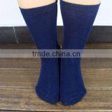 Solid Color Casual Adult Cotton Sock For Unisex thumbnail-1