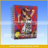 A5 Paper Custom Spiral Musical School Notebook thumbnail-2