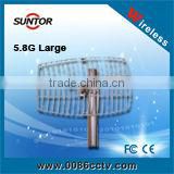 outdoor 5.8GHz WLAN system parabolic antenna