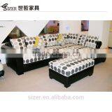 Floral Pattern Fabric Sofa , Fabric Sofa Set