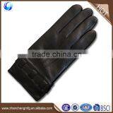 Classic Man Winter Smartphone Sheepskin Leather Touch Glove Made in China thumbnail-1