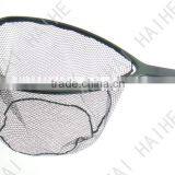Rubber Coated Net Bag Fly Fishing Carbon Landing Net