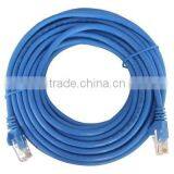 Hot Selling Bare Copper 3M RJ45 CAT6 Blue Color Flat Ethernet Cable Utp Patch Cord thumbnail-5
