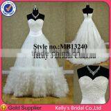2014 New Arrive Layer Ruffle Mermaid Fishtail Wedding Dress Wholesale Dress thumbnail-5