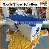 Custom Printed 100% Polyester Fitted Stretch Table Cover