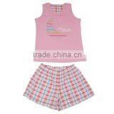 Kevince Ladies Jersey Short Homewear Pyjamas Knitting Woman Clothing Nightwear Sleepwear MOQ2000sets thumbnail-4