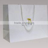 Twisted Packaging Bag/ White Board Shopping Bag /handle Paper Bag
