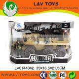Hot-selling Plastic Toys 2015 Friction Military Vehicle Tank Toy thumbnail-1