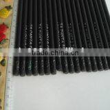 Custom Printed Black Wood Pencil With Eraser for Shool Students thumbnail-3