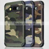 Superior Quality Camouflage Army Leather Mobile Phone Case Cover for Galaxy A7