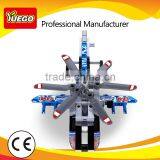 Educational Puzzle Plastic Building Blocks Child Toy Flying Rescue Helicopter thumbnail-3