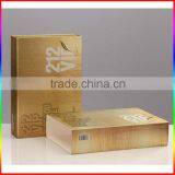 Elegant High-end Drawer Style Gold Rigid Paper Display Box With Glossy Lamination thumbnail-3