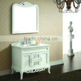 WTS-1399 Modern Furniture Wooden Bathroom Vanity Cabinets With Custom Mirrors