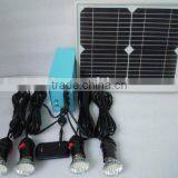 10W LED Solar Home System for 4 Bubls and Charge Mobile for Rural