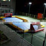 Trade Assurance Inflatable Football Picth 20x10m Adults Soap Football Field Outdoor Inflatable Sports