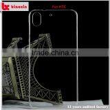 Free Sample and Luxury Customized PC Custom Phone Case for Htc One m9 Plus