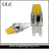 Dimmable G9 COB 3W 2700K Silicone Led Light G9