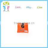 2016 Hot Sale Kid Toy Mini Soft Toy Square Number Bean Bag thumbnail-4