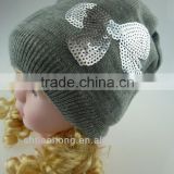 knitted fashion funny winter hats for baby