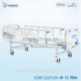 2 Crank ce Metal Double Crank Manual Medical Beds thumbnail-2