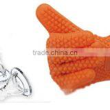 Kitchen Cooking Gloves Microwave Oven Non-slip Mitt Heat Resistant Silicone Glove Cooking Baking BBQ Oven Pot Holder Mitt thumbnail-4