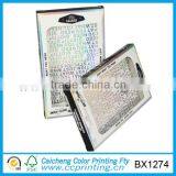 Fancy Flat Pack Plastic Window Usb Flash Drive Packaging Box