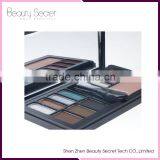 Hot!! Professional 12 Color Eyeshadow in Bronz Palette With Makeup Tool thumbnail-4