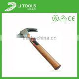 27mm steel framing wooden handle claw hammer