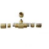 964 Union Tee,Air Brake Fittings for Nylon Tube, Brass Valve thumbnail-4