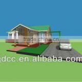 Sandwich EPS Prefabricated Steel Frame House thumbnail-1