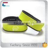 Bicolor Laser Serial UID Number Printing Silicone NTAG213 Wristband thumbnail-2