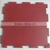 Gym Rubber Flooring Tile, Outdoor Rubber Flooring Tile thumbnail-1
