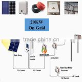 20kw Home Solar Power System With MPPT Grid Tie Inverter