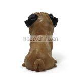 2016 Resin Sitting Small Dog Figurine thumbnail-4